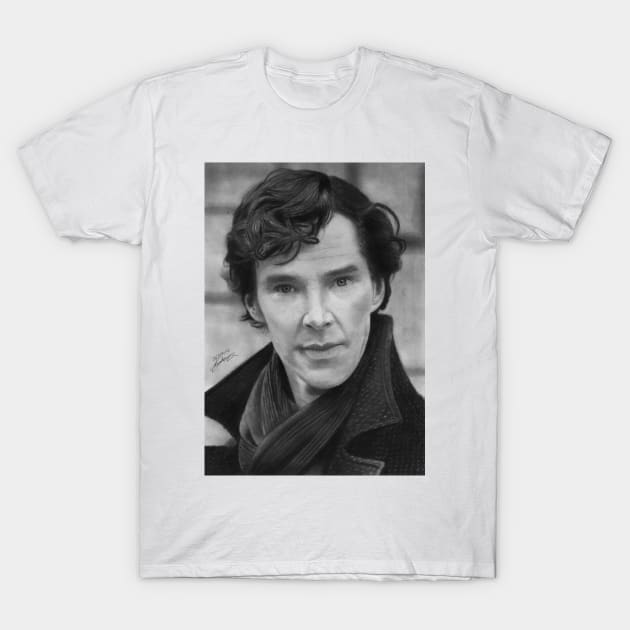 Sherlock Holmes T-Shirt by asa7ur